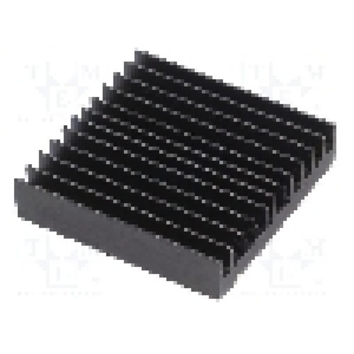 Radiator extrudat, aluminiu, 42.5mm x 42.5mm, negru, Advanced Thermal Solutions - ATS-54425D-C1-R0