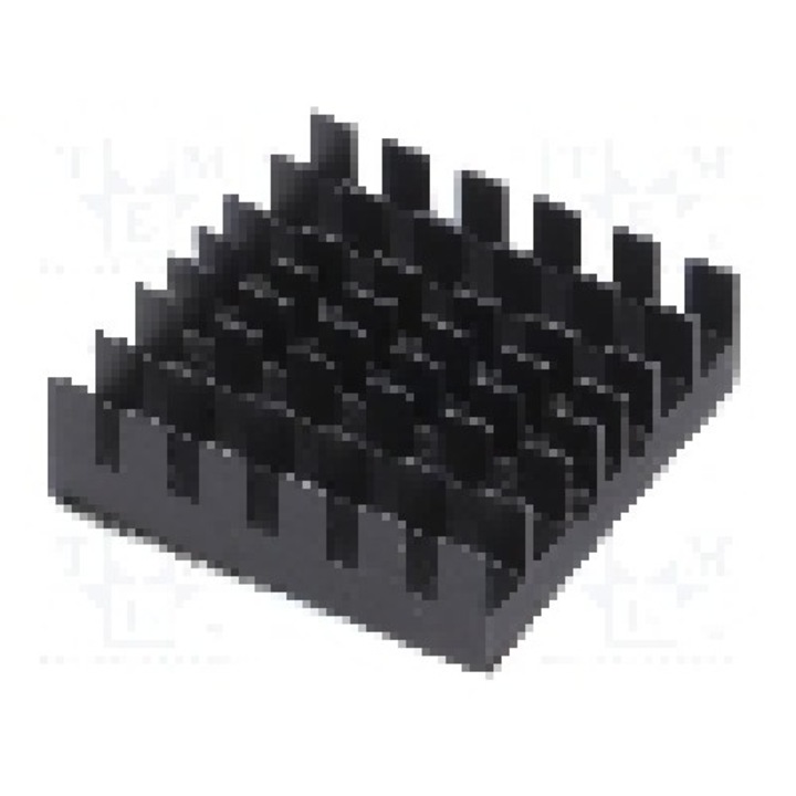 Radiator extrudat, aluminiu, 30mm x 30mm, negru, Advanced Thermal Solutions - ATS-55300D-C1-R0
