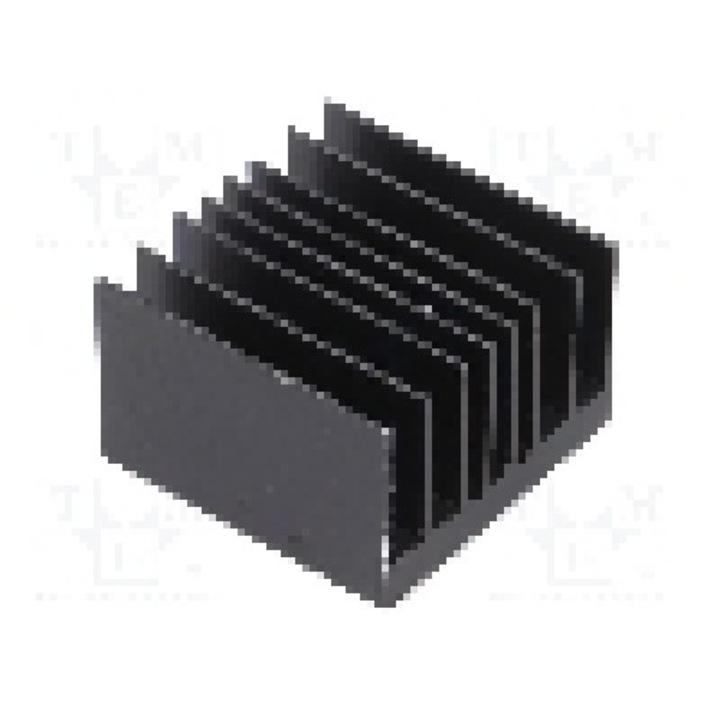 Radiator extrudat, aluminiu, 31mm x 31mm, negru, Advanced Thermal Solutions - ATS-54310R-C1-R0