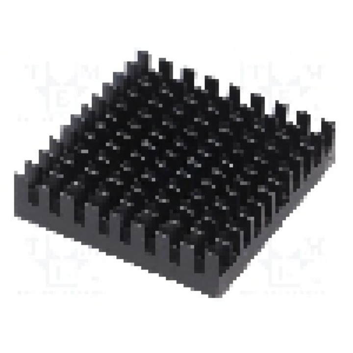 Radiator extrudat, aluminiu, 40mm x 40mm, negru, Advanced Thermal Solutions - ATS-55400D-C1-R0