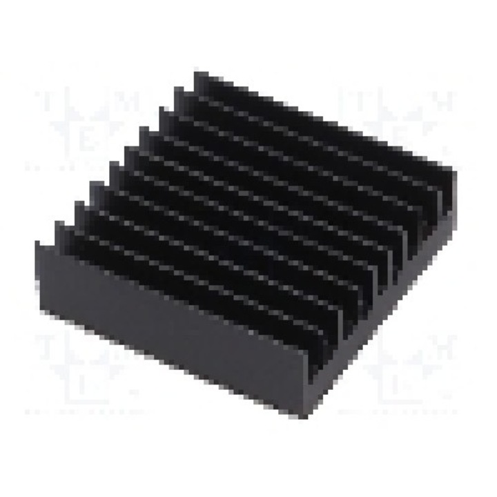 Radiator extrudat, aluminiu, 32.5mm x 32.5mm, neagra, Advanced Thermal Solutions - ATS-54325D-C1-R0