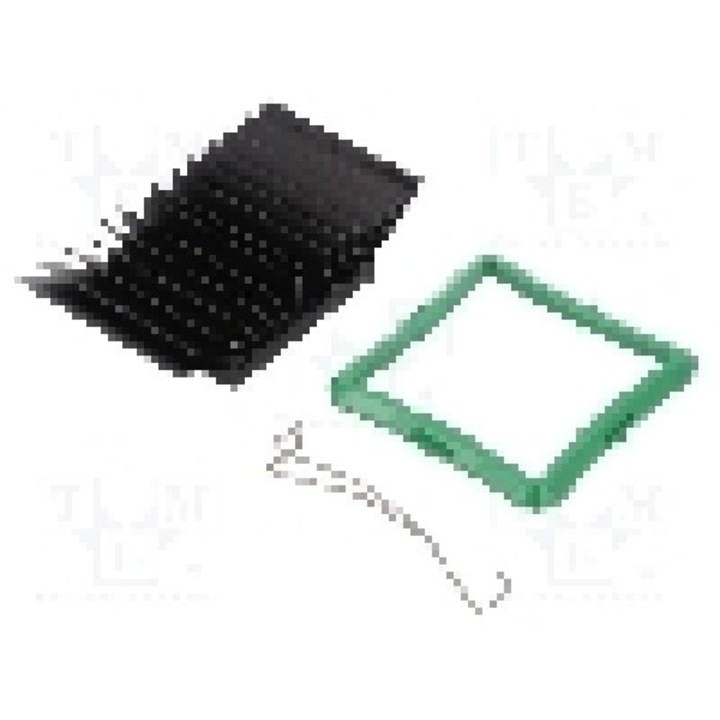 Radiator extrudat, aluminiu, 40mm x 40mm, neagra, Advanced Thermal Solutions - ATS-51400K-C1-R0