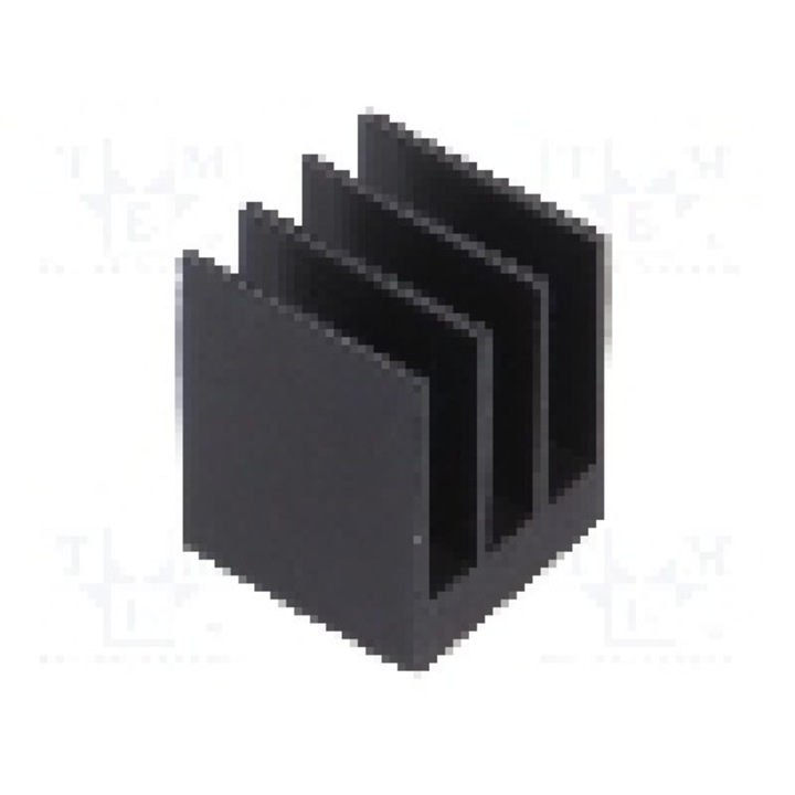 Radiator extrudat, aluminiu, 15mm x 15mm, neagra, Advanced Thermal Solutions - ATS-54150R-C1-R0