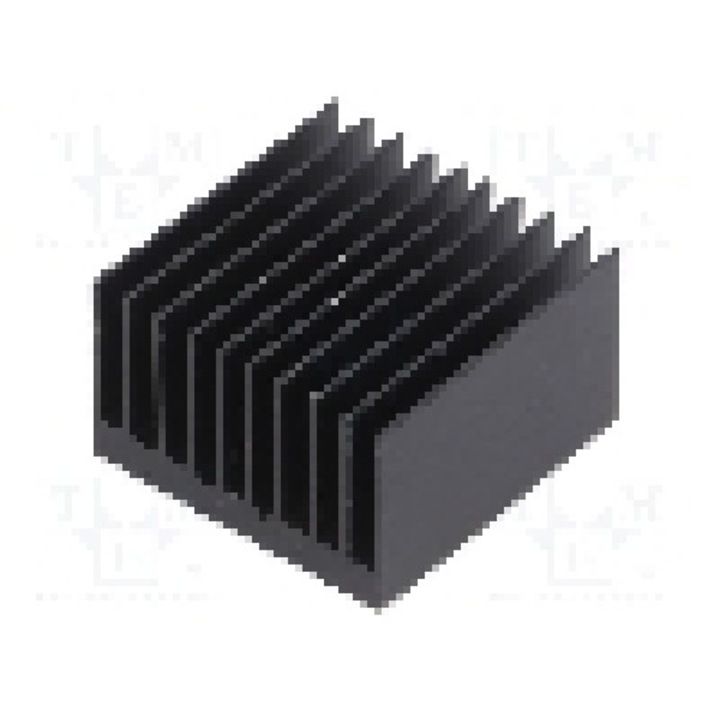 Radiator extrudat, aluminiu, 32.5mm x 32.5mm, negru, Advanced Thermal Solutions - ATS-54325R-C1-R0