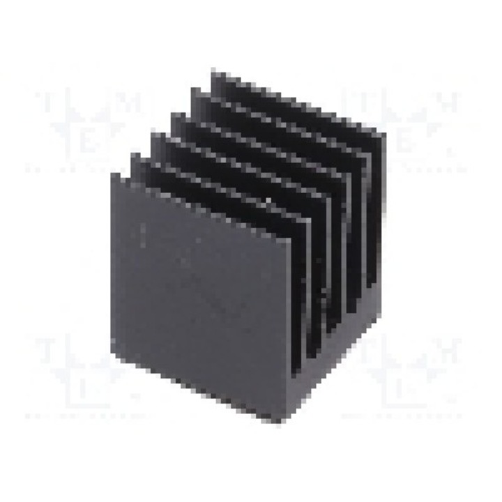 Radiator extrudat, aluminiu, 17mm x 17mm, neagra, Advanced Thermal Solutions - ATS-54170R-C1-R0