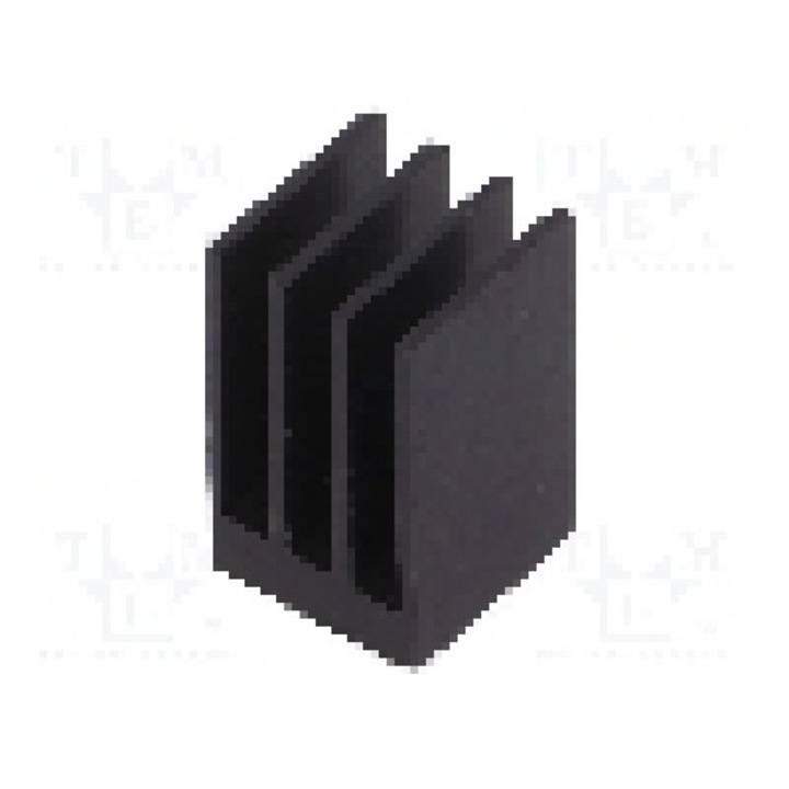 Radiator extrudat, aluminiu, 15mm x 15mm, neagra, Advanced Thermal Solutions - ATS-54150W-C1-R0