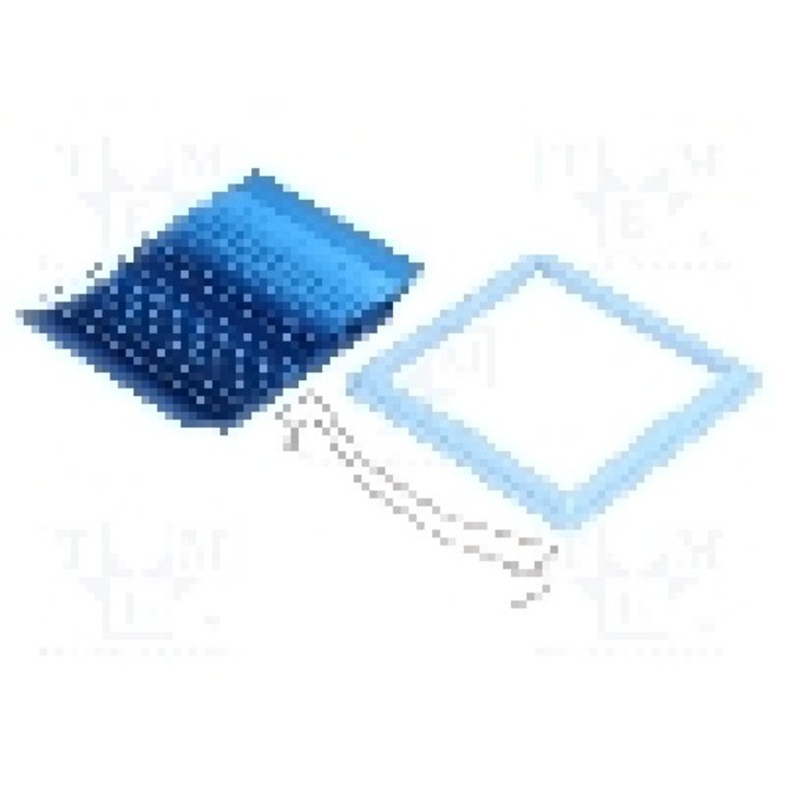 Radiator extrudat, aluminiu, 45mm x 45mm, albastru, Advanced Thermal Solutions - ATS-50450B-C1-R0