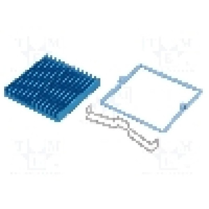 Radiator extrudat, aluminiu, 45mm x 45mm, albastra, Advanced Thermal Solutions - ATS-X53450B-C1-R0