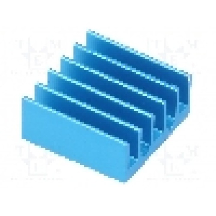 Radiator extrudat, aluminiu, 17mm x 17mm, albastra, Advanced Thermal Solutions - ATS-X53170B-C1-R0