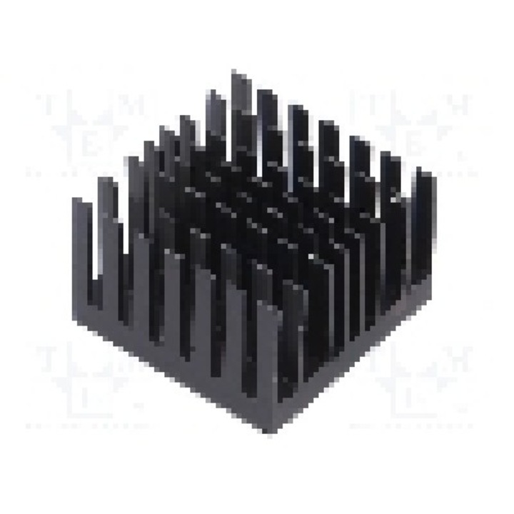 Radiator extrudat, aluminiu, 31mm x 31mm, negru, Advanced Thermal Solutions - ATS-55310R-C1-R0