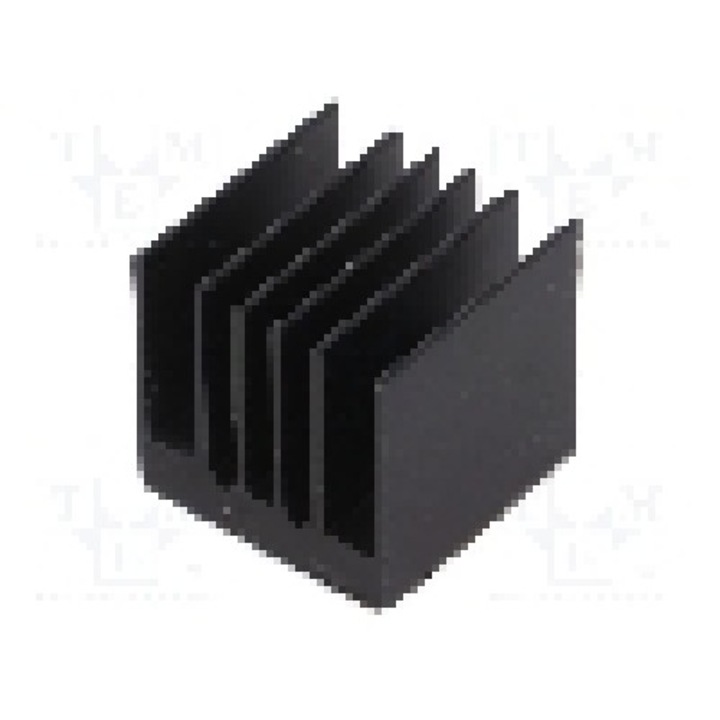 Radiator extrudat, aluminiu, 21mm x 21mm, neagra, Advanced Thermal Solutions - ATS-54210R-C1-R0