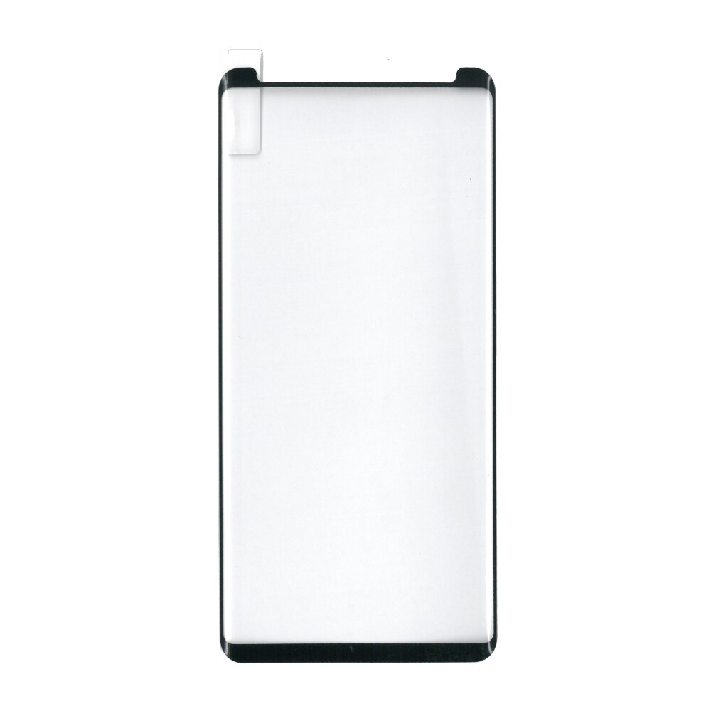 Folie sticla full size cu adeziv pe toata suprafata, EuroCELL pentru Samsung Galaxy Note 8, negru
