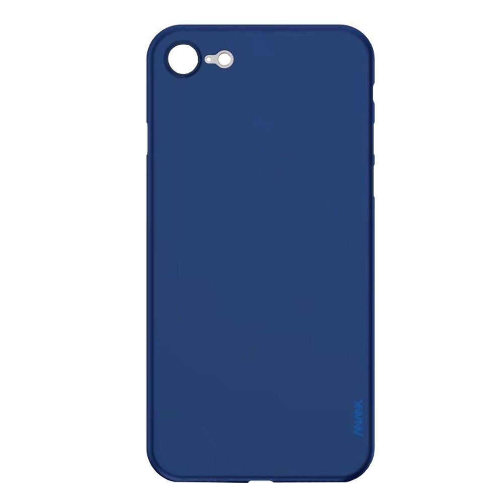 Husa de protectie spate, ultrasubtire, Anank, pentru iPhone 8/SE 2, albastru