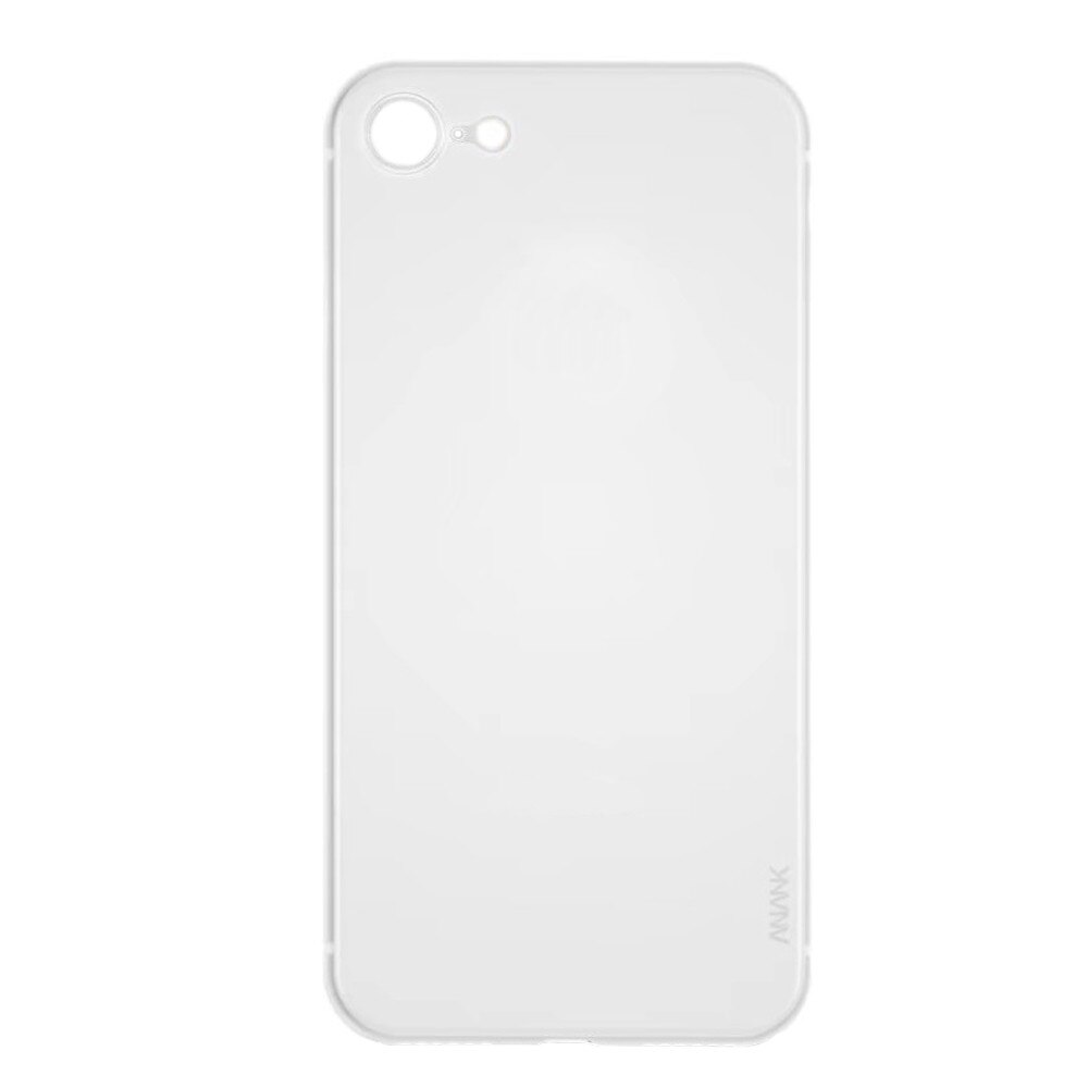 Husa de protectie spate, ultrasubtire, Anank, pentru iPhone 8/SE 2, alb
