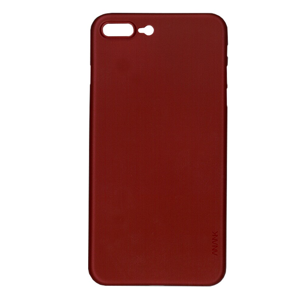Husa de protectie spate, ultrasubtire, Anank, pentru iPhone 8 Plus, rosu
