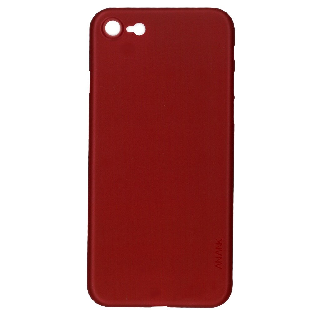 Husa de protectie spate, ultrasubtire, Anank, pentru iPhone 8/SE 2, rosu