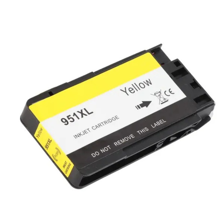 951XL tintapatron, kompatibilis HP OfficeJet Pro 8600/8610/8620/251dw/276dw nyomtatókkal, sárga, 28 ml