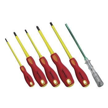 Set 6 surubelnite izolate 1000V, Topmaster 220120 Set 6 surubelnite izolate 1000V, Topmaster 220120
