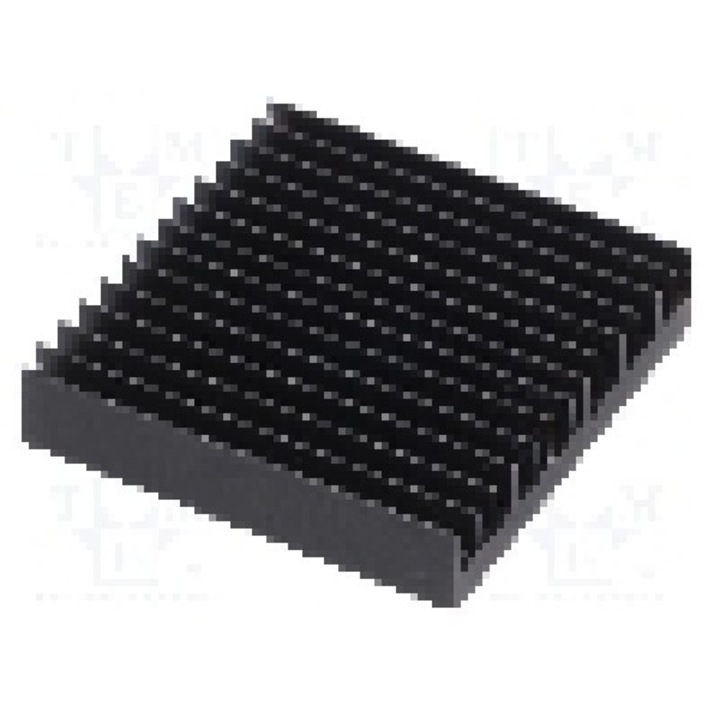Radiator extrudat, aluminiu, 45mm x 45mm, negru, Advanced Thermal Solutions - ATS-54450D-C1-R0