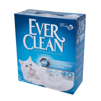 Nisip litiera Ever Clean, Extra Strong Clumping Fara Parfum, 6L Nisip litiera Ever Clean, Extra Strong Clumping Fara Parfum, 6L