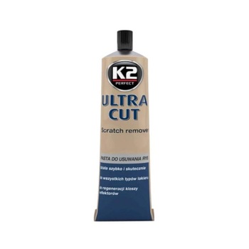 Pasta De Indepartare A Zgarieturilor, K2, Ultra Cut, 100 Ml, Solutie De Polish Auto, Utilizare Casnica, Utilizare Generala, Rezistenta La Abrasiune, Zgarieturilor Si Imperfectiunilor Vopselei