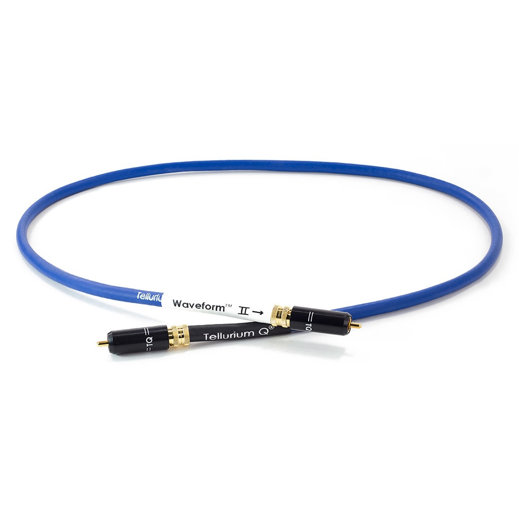 Cablu Digital Coaxial Tellurium Q Blue, 1.0m