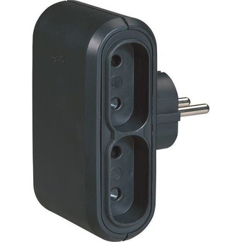 Fisa Multipriza Legrand, 4 Iesiri, Neagra Fisa Multipriza Legrand, 4 Iesiri, Neagra