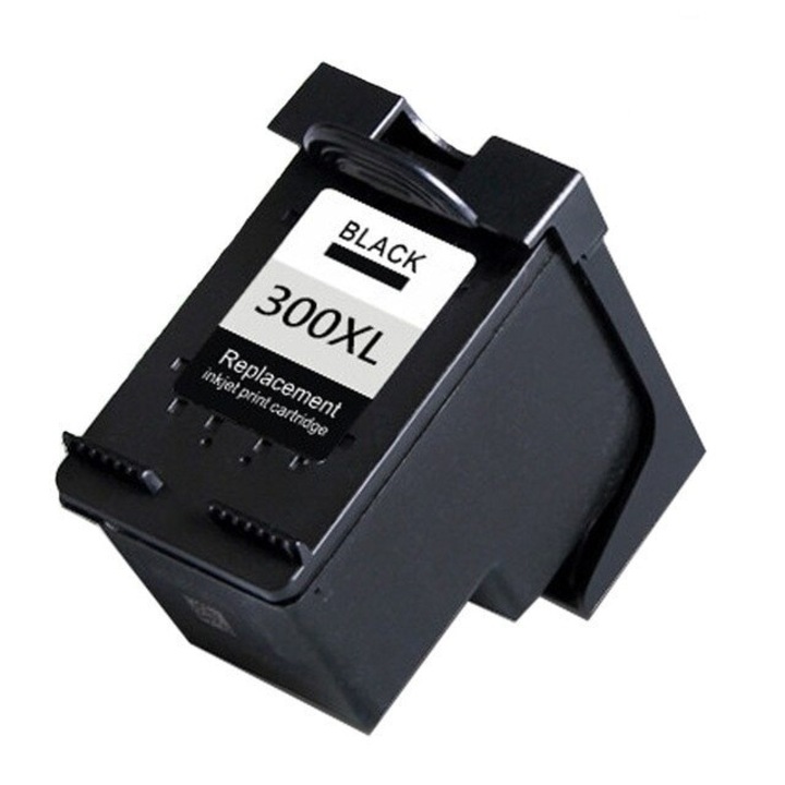 300XL kompatibilis patron, 300XL BK, HP Envy 100 e-All-in-One, Envy 110 e-All-in-One, Envy 110 sorozat, Envy 111 e-All-in-One, Envy 114 e-All-in-One , Envy 120 e-All-in-One, Envy 120 Series, Envy 121 e-All-in-One