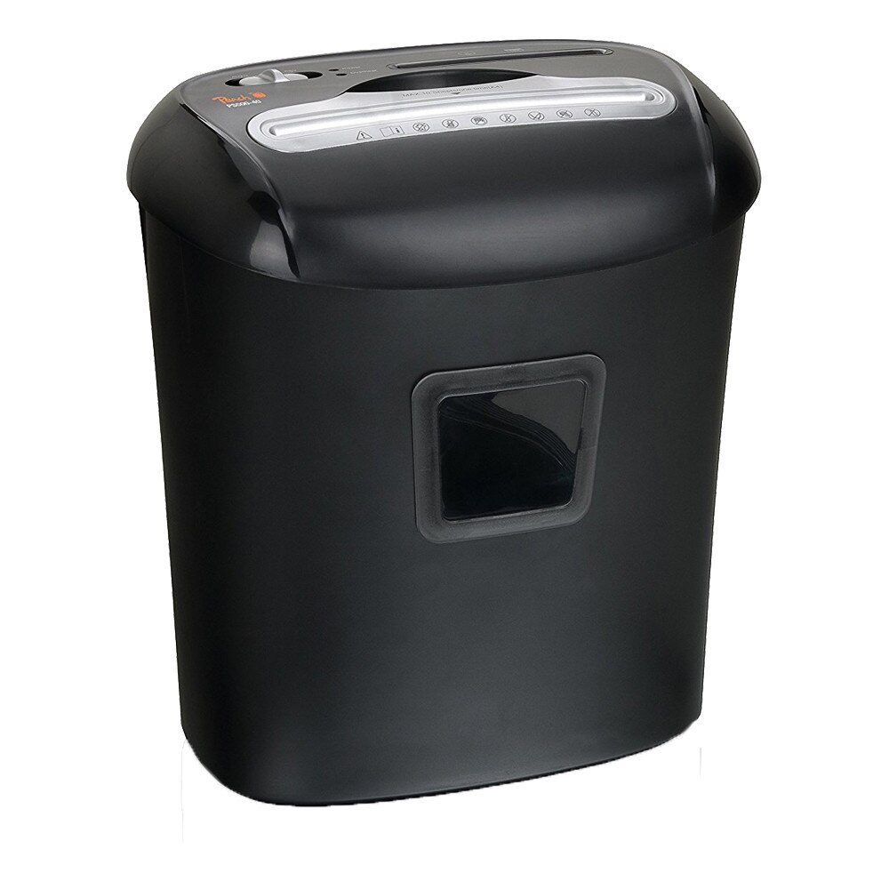 Distrugator documente si CD/DVD, PEACH, PS500-40, cross-cut, 5x16 mm, 10 coli, 21 l