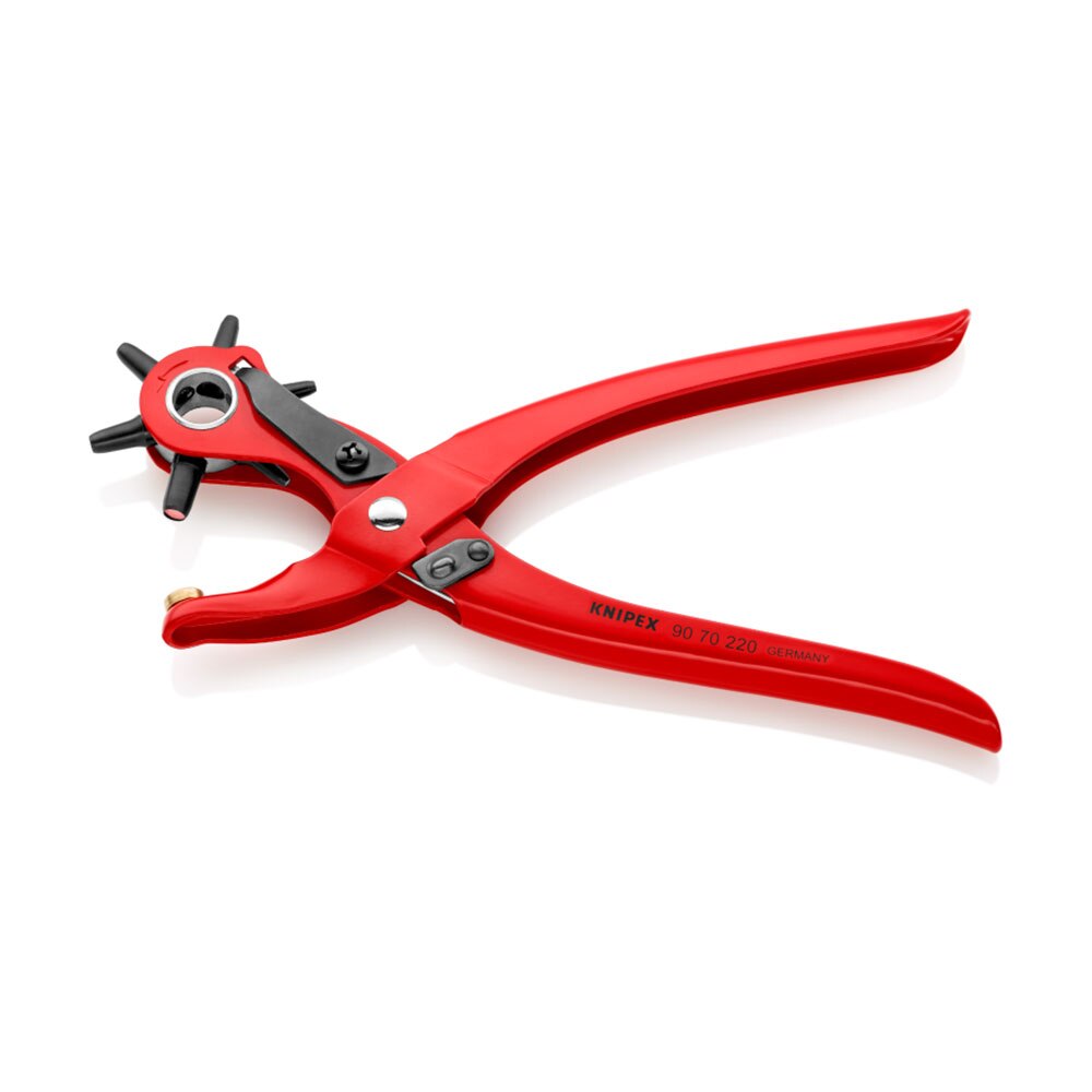 Cleste preducea, pentru piele, textile, plastic, 220 mm, KNIPEX 90 70 ...