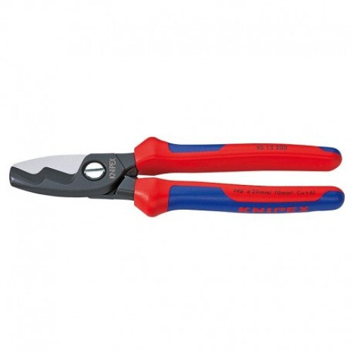 Foarfeca de taiat cabluri cu tais dublu KNIPEX 95 12 200