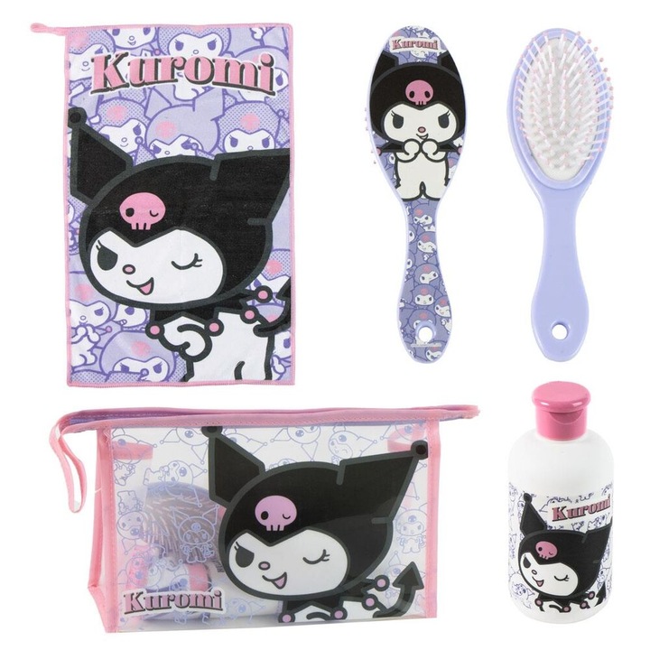 Комплект несесери за тоалетни принадлежности Hello Kitty Kuromi