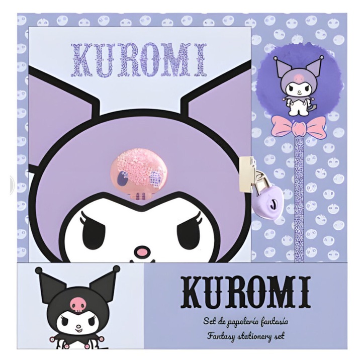 Hello Kitty Kuromi Дневник + химикалка