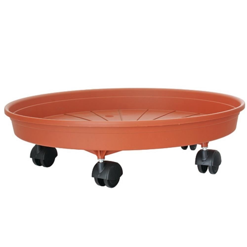 Suport cu roti pentru ghivece, Strend Pro ICS Margherita, diametru 25 cm