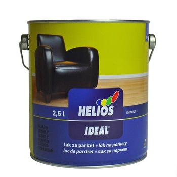 Lac pentru parchet lucios incolor, IDEAL, 2,5L Lac pentru parchet lucios incolor, IDEAL, 2,5L