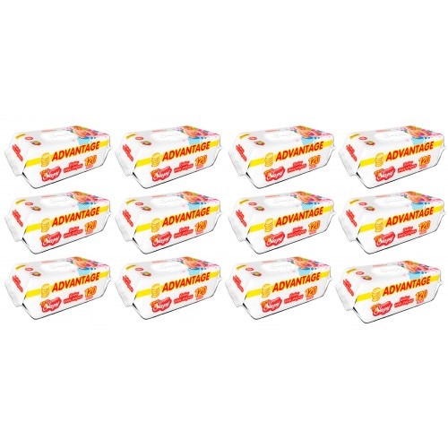 Pachet Promo Servetele Umede New SLEEPY Advantage Baby 12 pachetex120, 1440 bucati