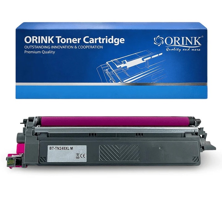 Toner Orink kompatibilis Brother TN-248XL (TN248XL) magenta 2.300 oldal