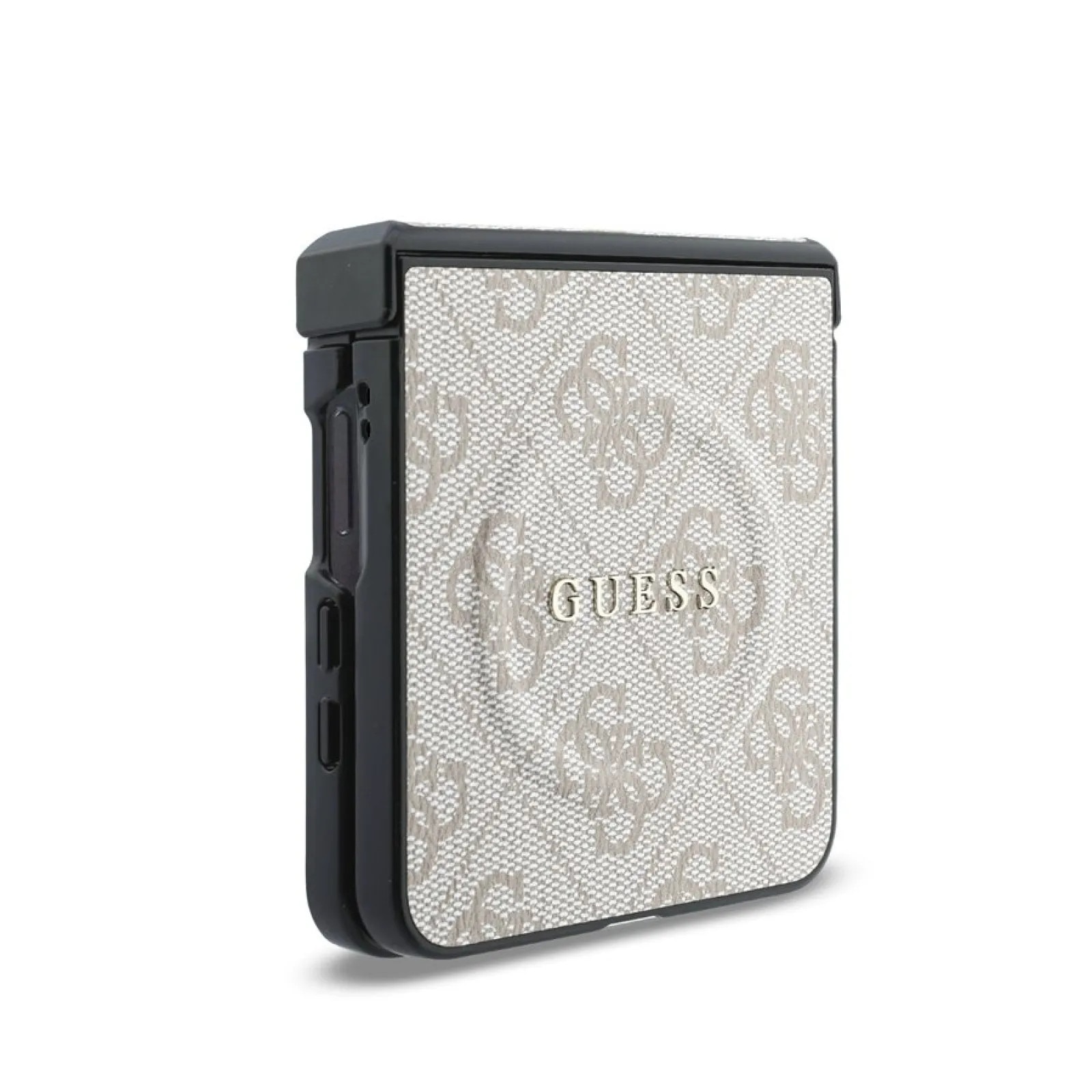Husa Guess 4G Classic cu MagSafe compatibila cu Samsung Galaxy Z Flip 8, Roz