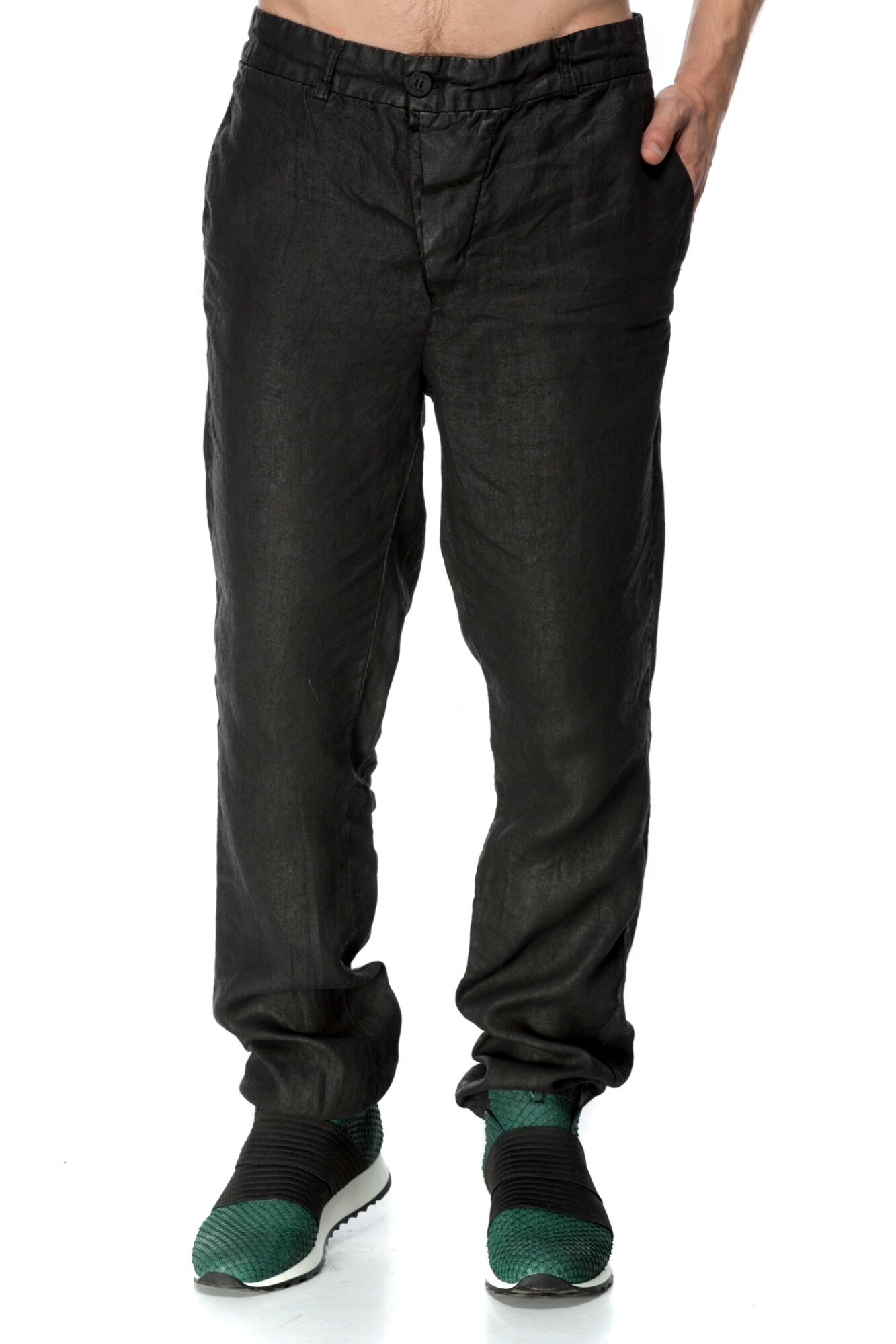 Pantaloni Anthony, CuAnna IT, Negru stins