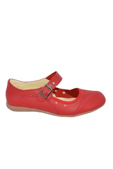 Balerini, din piele naturala cu talpa joasa, confortabila, D&J Exclusive, Rosu, 40 Balerini, din piele naturala cu talpa joasa, confortabila, D&J Exclusive, Rosu, 40