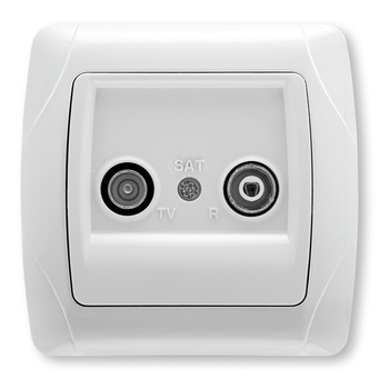 Priza TV+Satelit Carmen de trecere 12Db Priza TV+Satelit Carmen de trecere 12Db