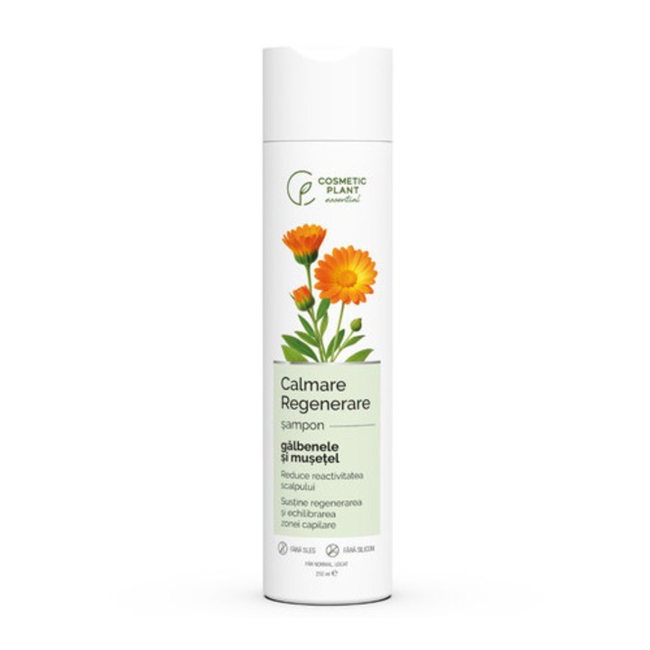 Sampon cu galbenele si musetel (calmare si regenerare) 250ml cosmetic plant