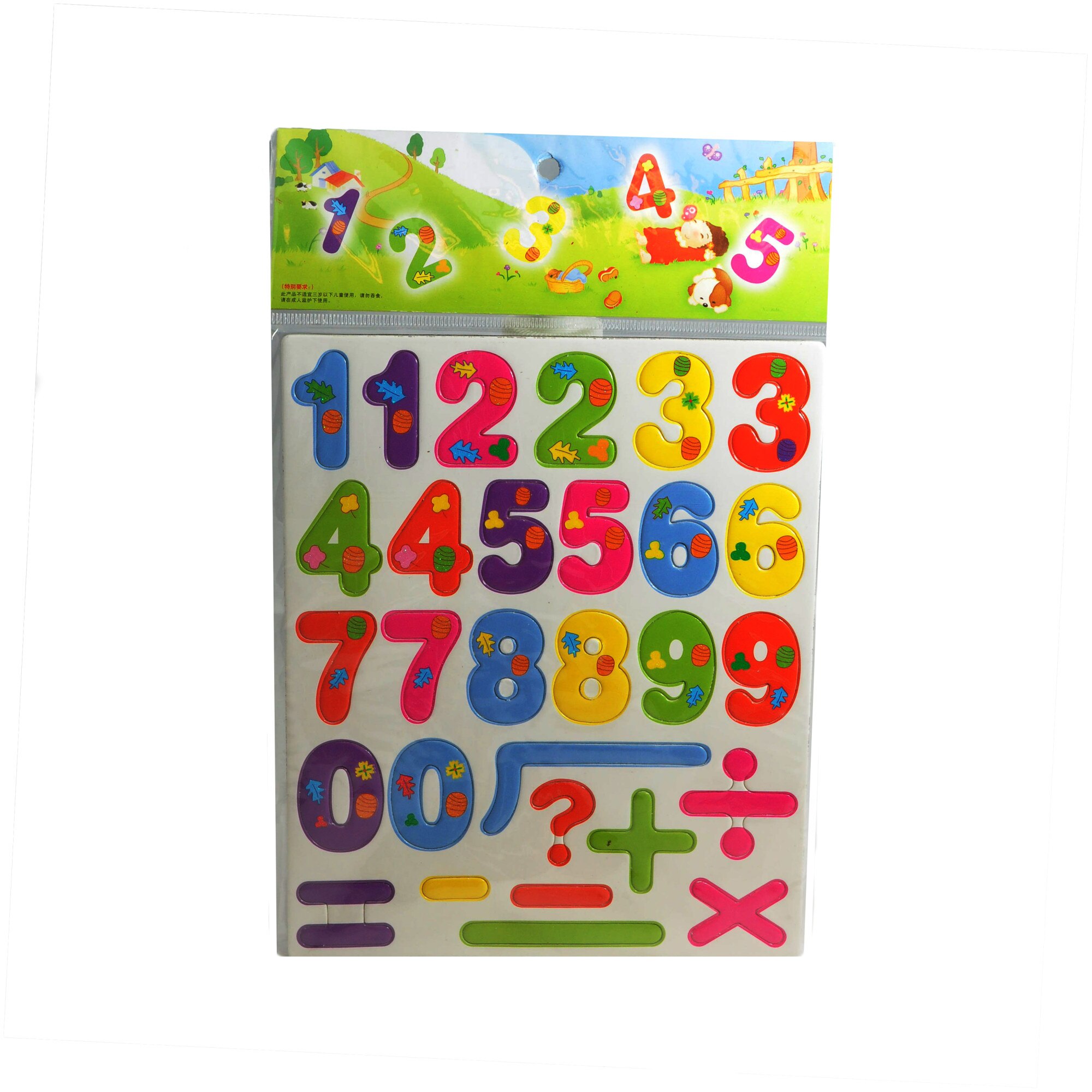 Magneti whiteboard, cifre si semne matematice, multicolor - eMAG.ro