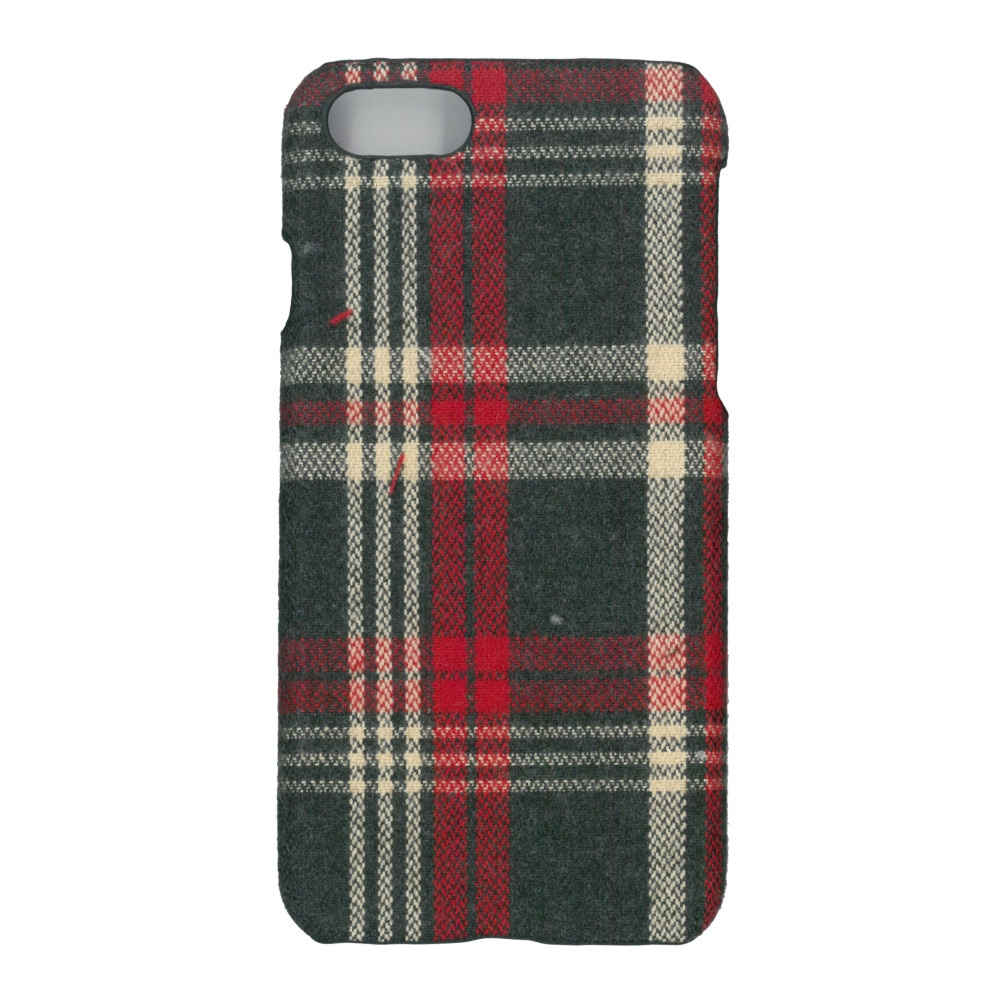 Husa de protectie spate cu invelis textil, Eurocell, pentru iPhone 7, carouri rosii