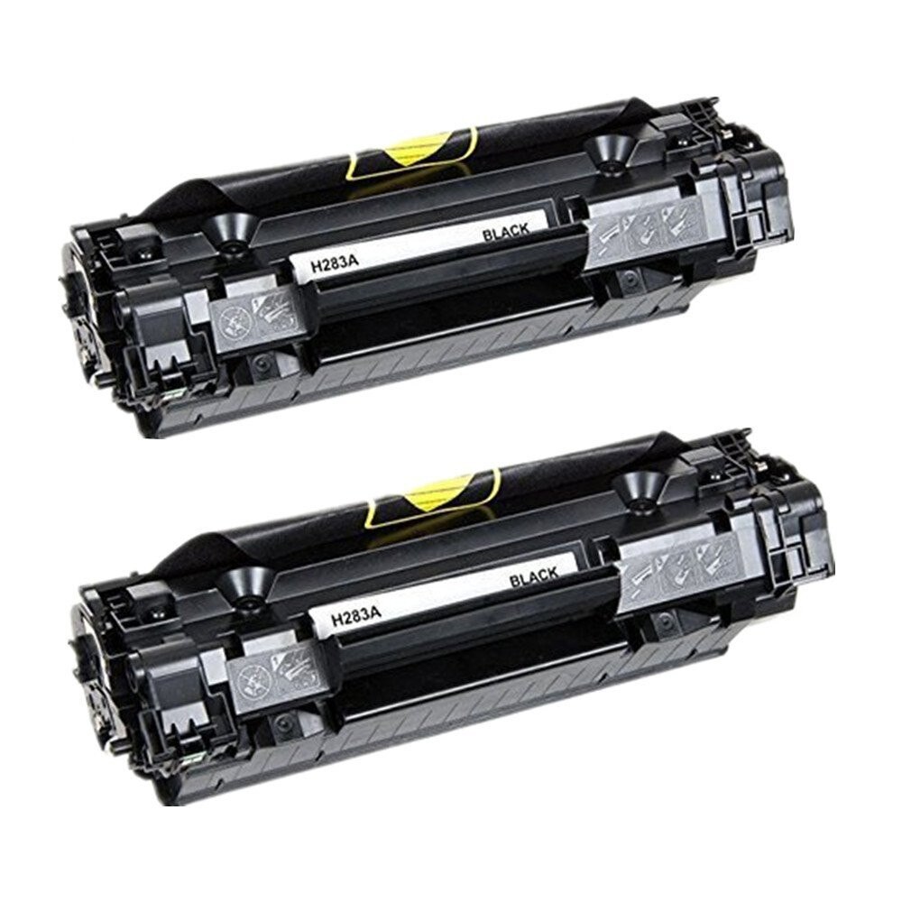 283A Set 2 tonere compatibil cu HP Laserjet PRO MFP M125,PRO MFP M201 dw,PRO MFP M125R,MFP M126,MFP M125 rnw,MFP M125 a,MFP M127,MFP M127 fn,MFP M128,MFP M201N,MFP M201DW,PRO MFP M225,PRO MFP M225 dn,PRO MFP M226-3000Pagini