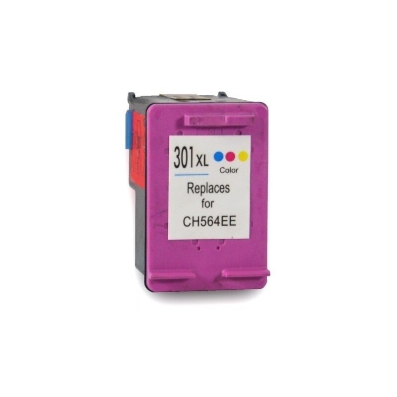 301XL Cartus Compatibil cu HP 301XL COL.,CH564EE Deskjet 1000,1010,1050a,1510,1512,2000,2050,2054a,2510 2514 2540 2542,3000,3050,3052,3054a,HP Envy 4500,4502,4504,5539, HP Officejet 2620,2622,2624,4634,4636,J610A