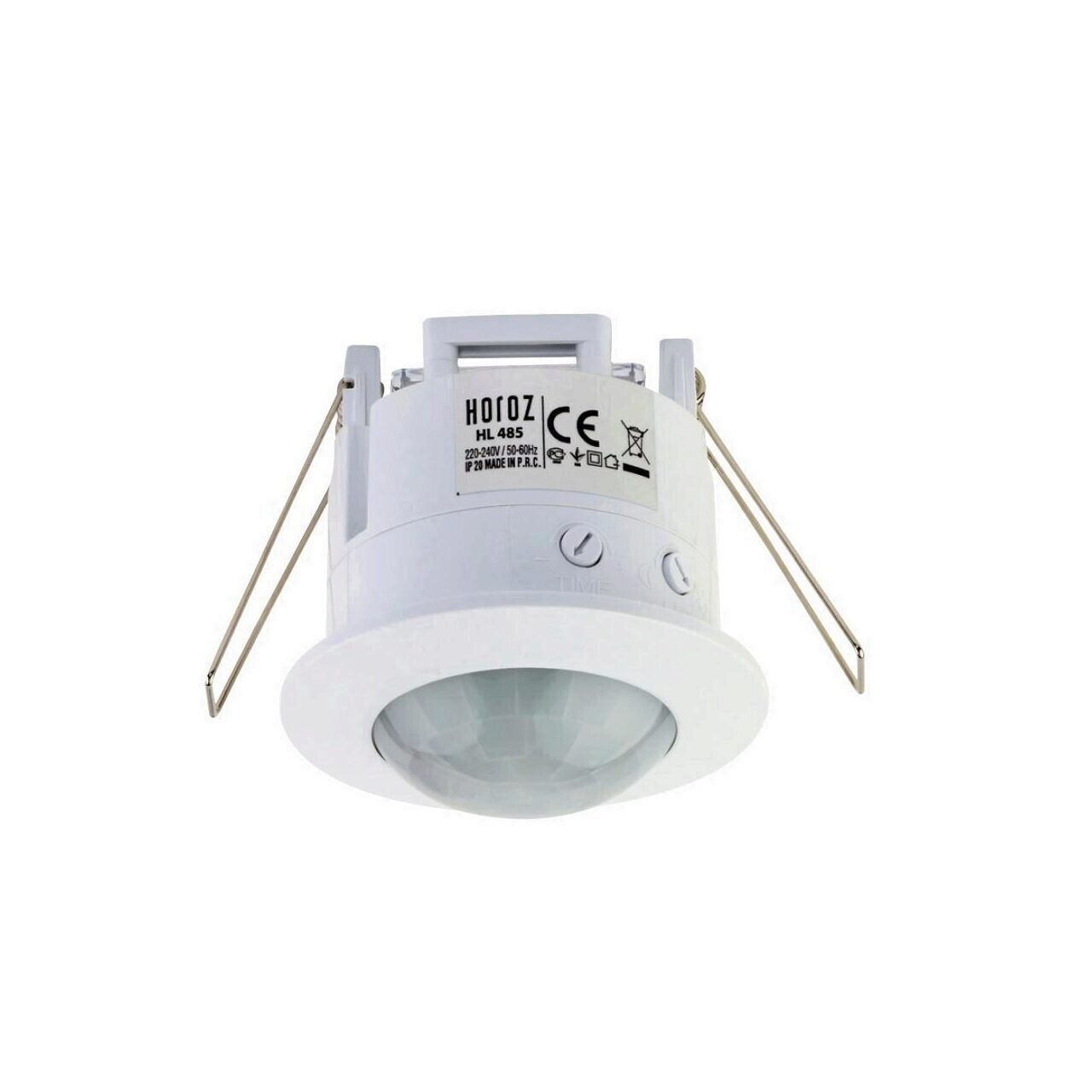 Senzor de miscare pentru tavan, Corsa HL485, alb, distanta detectie 8 m, IP 20