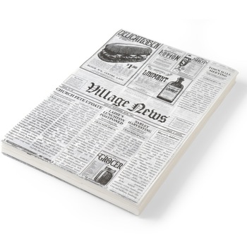 Set 500 de foi hartie impermeabila grasime pentru servire cartofi prajiti sau aperitove, 25x35 cm, Hendi, print tip ziar Set 500 de foi hartie impermeabila grasime pentru servire cartofi prajiti sau aperitove, 25x35 cm, Hendi, print tip ziar
