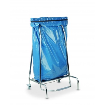 Suport pentru pungi gunoi, mecanism cu pedala, Hendi, rama inox, 420x580x(H)960 mm Suport pentru pungi gunoi, mecanism cu pedala, Hendi, rama inox, 420x580x(H)960 mm