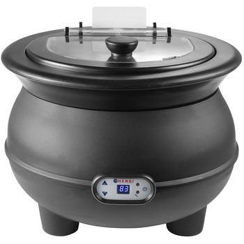 Incalzitor supa Hendi, 450 W, 8 L, Panou digital, Termostata 65-95°C, Negru Incalzitor supa Hendi, 450 W, 8 L, Panou digital, Termostata 65-95°C, Negru